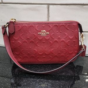 NEW Coach Nolita 19 In Signature Leather Cherry